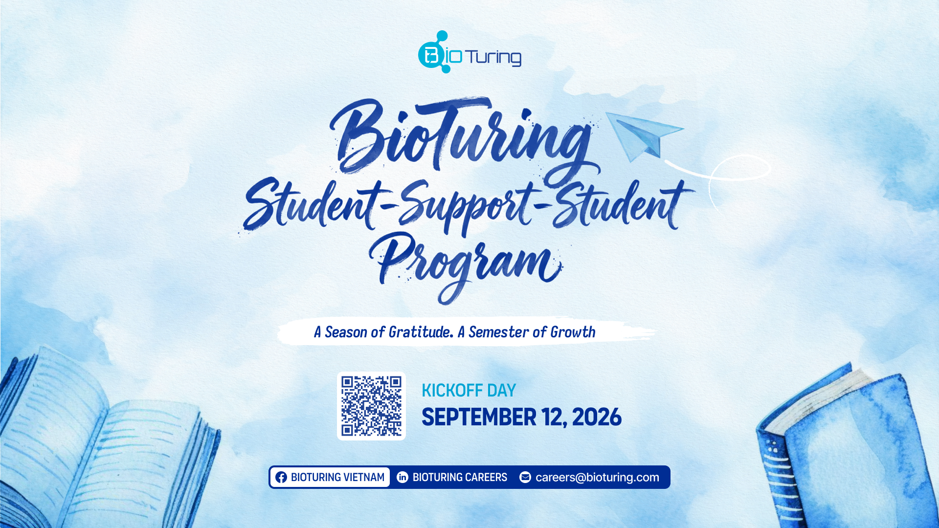 BioTuring Student-Support-Student Program 2026 thumbnail